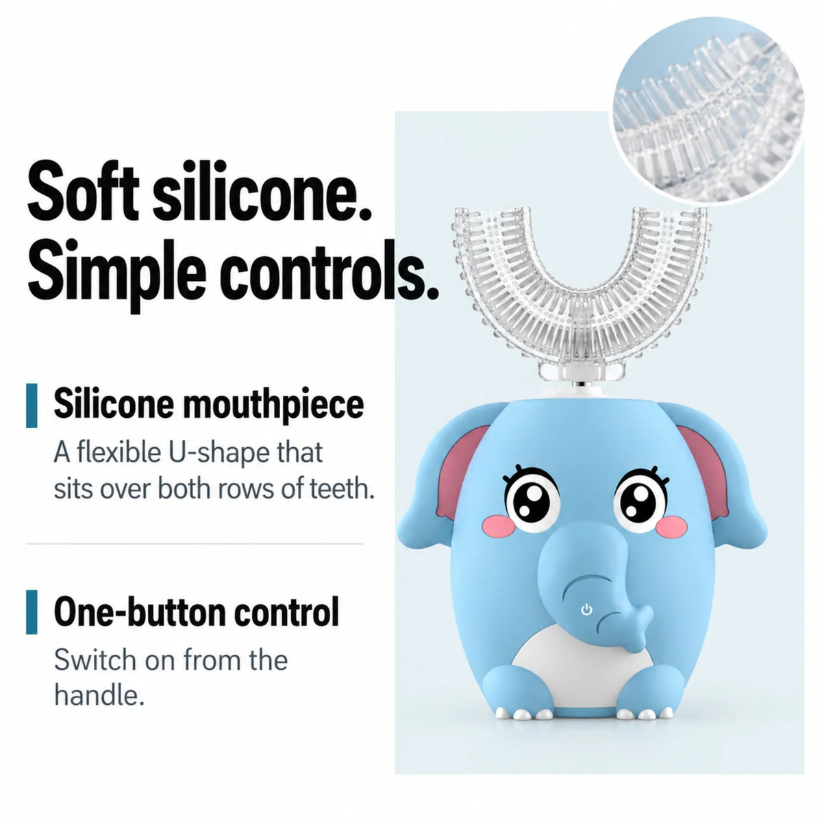 Kids U-Shaped Electric Toothbrush