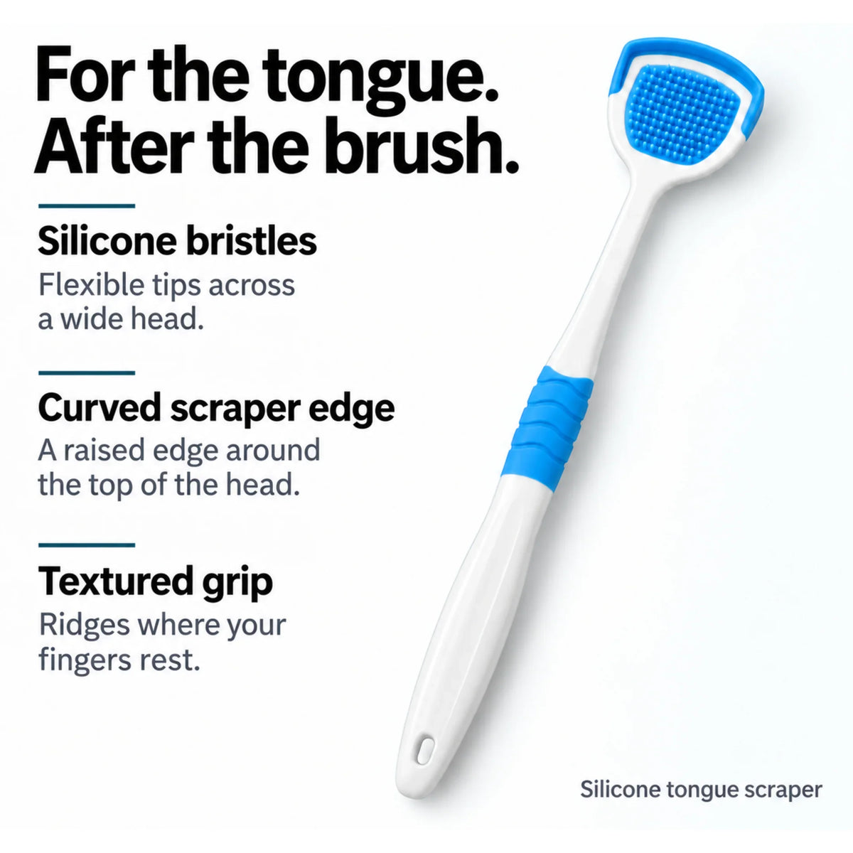 Silicone Tongue Scraper